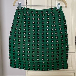 Anthropologie HD in Paris Garden Glimmer Skirt